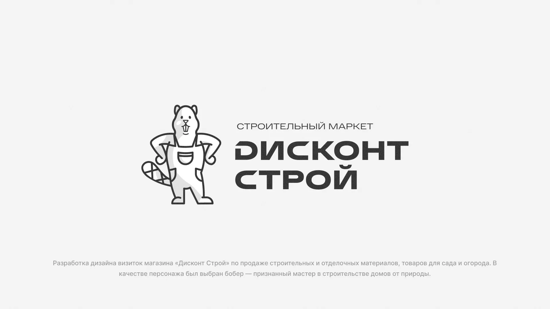 Разработка дизайна визиток магазина «Дисконт Строй» в Среднеколымске